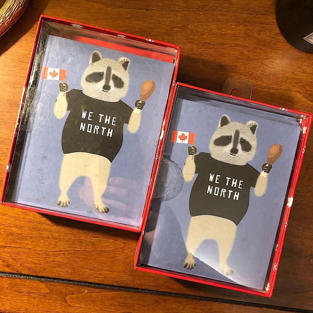 We the North 24 Christmas cards with envelopes